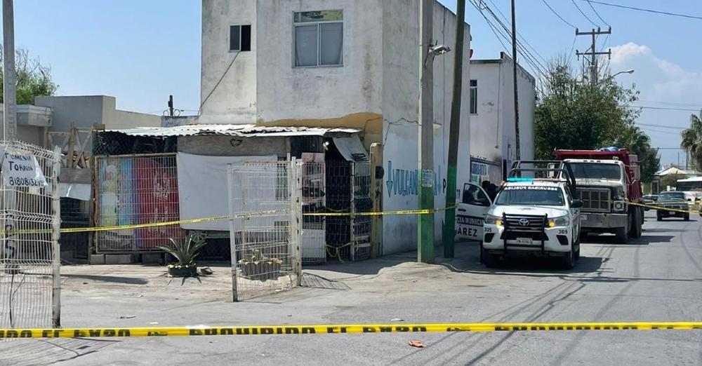 Encuentran a hombre sin vida en vulcanizadora en Juárez. Foto: Especial