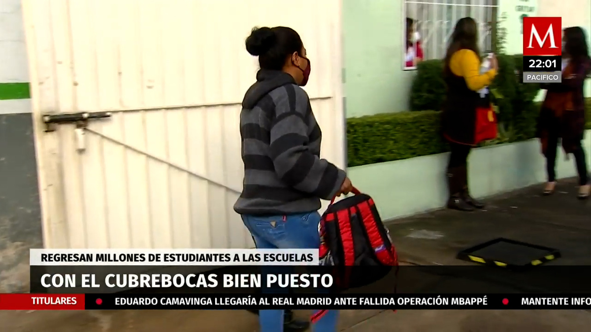 "Enseñar a enfrentar la pandemia”: distópico regreso a clases en CdMx
