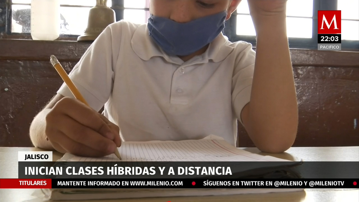 Guadalajara. Primaria regresa a clases sin luz y sin agua