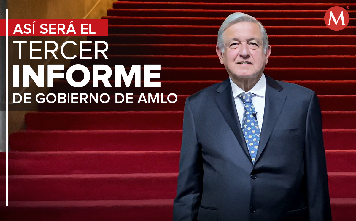 El informe se llevará a cabo el 1 de septiembre desde Palacio Nacional (Especial)