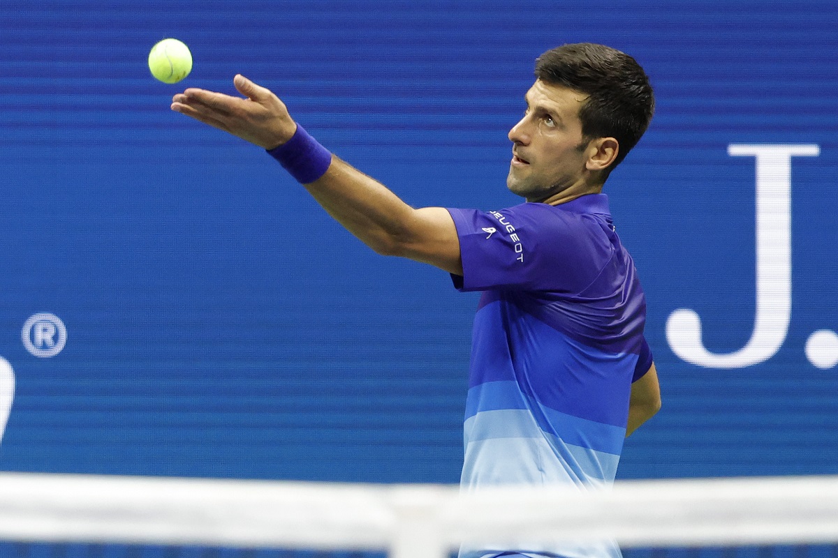 Novak Djokovic, tenista serbio en el US Open (Reuters)