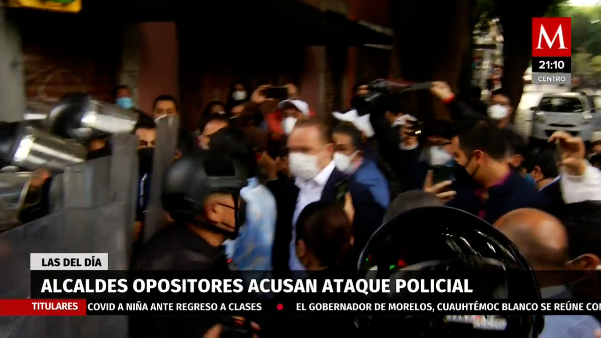 Oposición condena agresión y acusan a Batres por violencia en Congreso