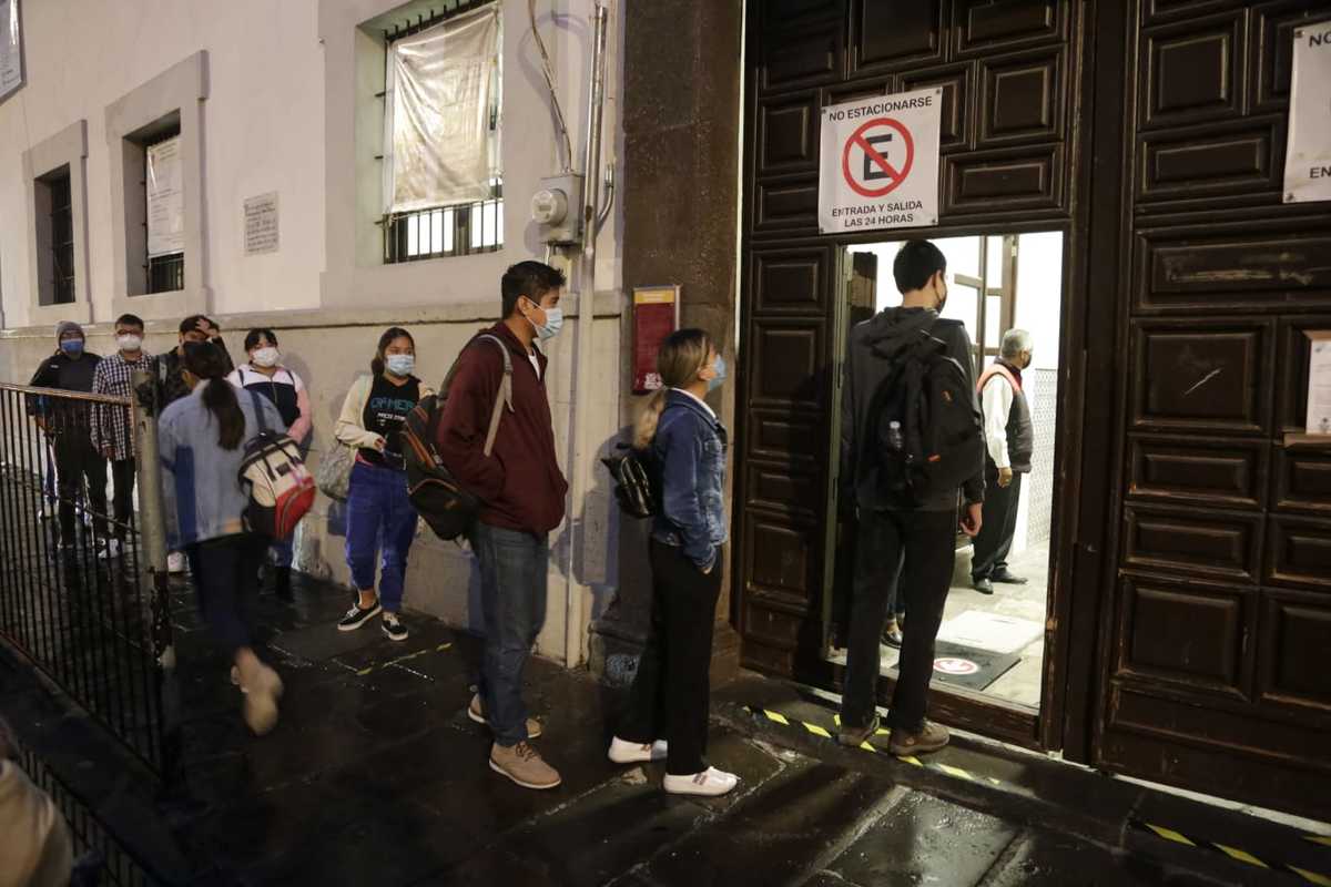 Regreso a clases en Puebla. (Andrés Lobato)