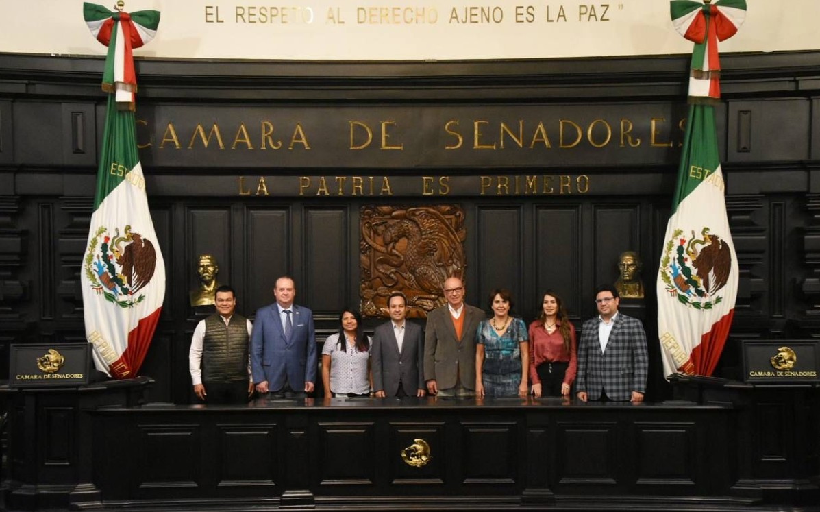 Los senadores de Movimiento Ciudadano realizaron su reunión plenaria previo a la 65 Legislatura. | Especial