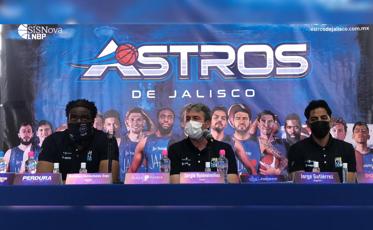 Astros de Jalisco se alista para la LNBP (Twitter @Astros de Jalisco)
