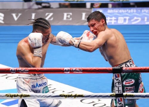 Chihuas Rodríguez cae ante Kazuto Ioka (Facebook Chihuas Rodriguez - Oficial)
