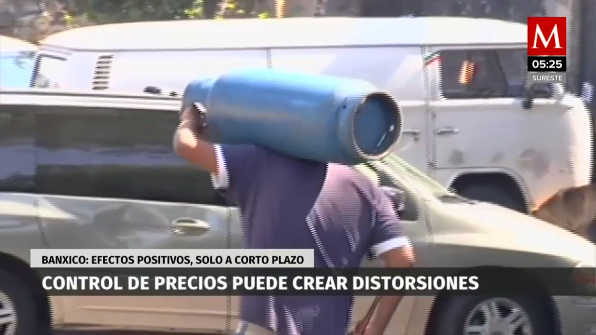 Control de precios del gas LP puede generar distorsiones en el mercado, advierte Banxico