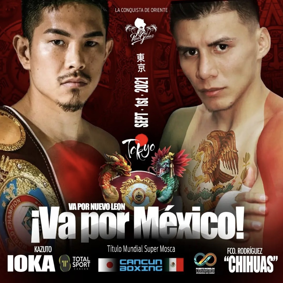 Francisco Rodríguez y Kazuto Ioka superan la báscula en Tokio (Especial)