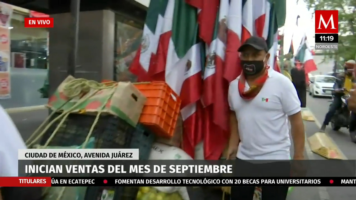 Inician ventas del mes de septiembre en CdMx