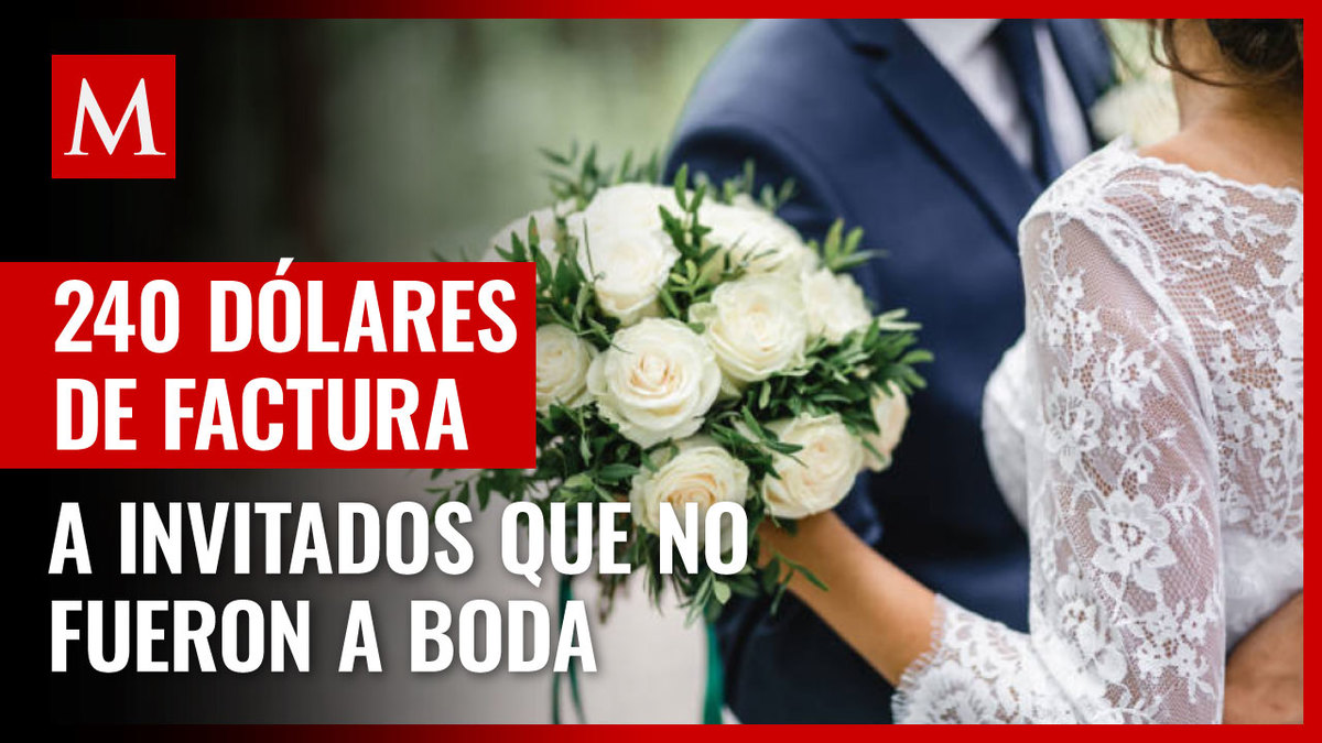 Pareja envía factura a invitados que no fueron a su boda en Jamaica