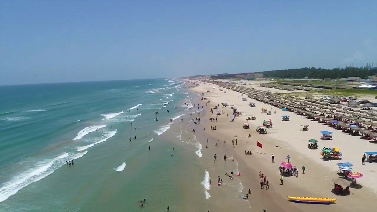 Playa Miramar de Ciudad Madero, Tamaulipas.