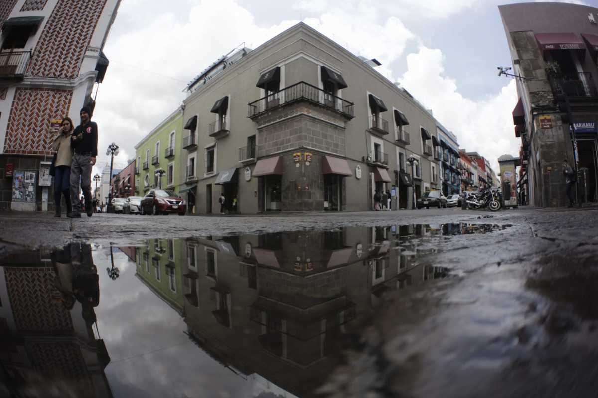 Reflejos poblanos. (Andrés Lobato)