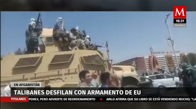 “Afganistán es libre por fin”: talibanes celebran salida de EU
