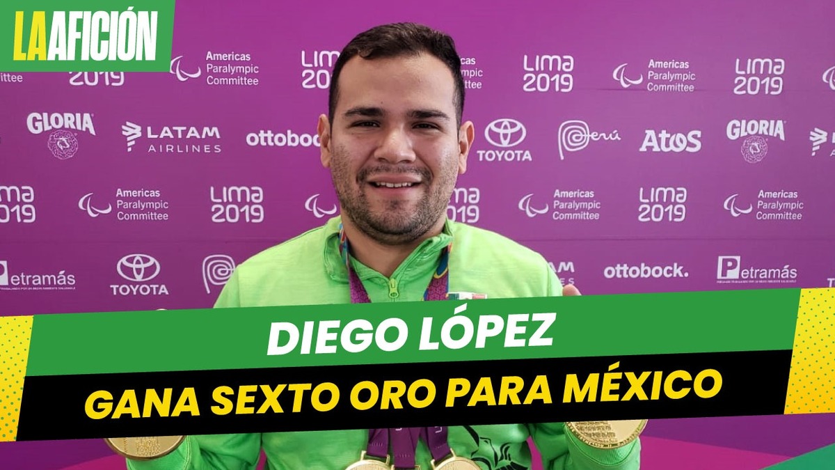 Diego López gana medalla de oro para México en Juegos Paralímpicos