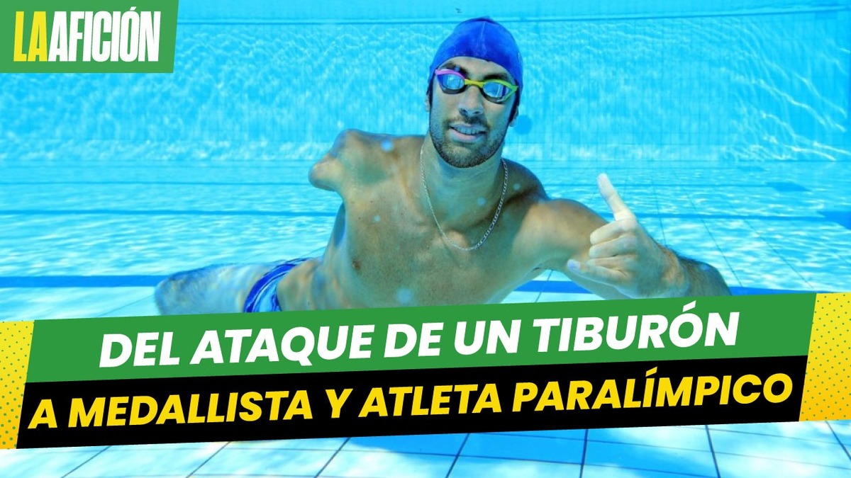 El atleta paralímpico que sobrevivió al ataque de un tiburón