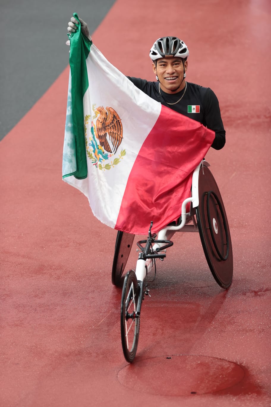 Leonardo Pérez en Juegos Paralímpicos de Tokio 2020 (Twitter @CONADE)