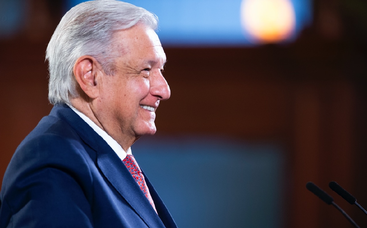 López Obrador aprovechó su conferencia para criticar a los medios de información. (Cortesía)