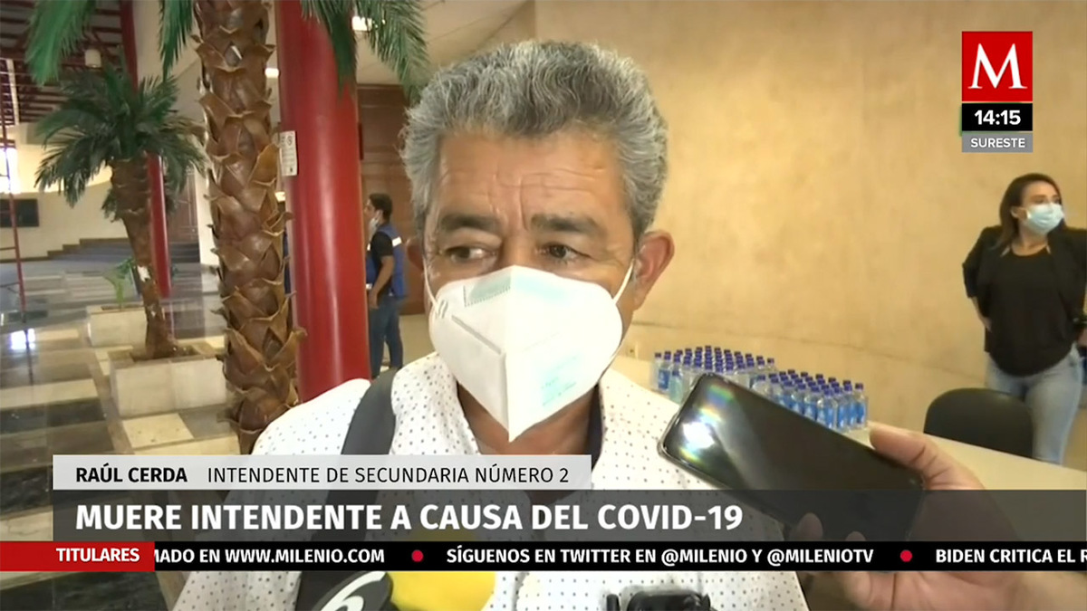 Muere intendente de escuela por covid-19 en Coahuila