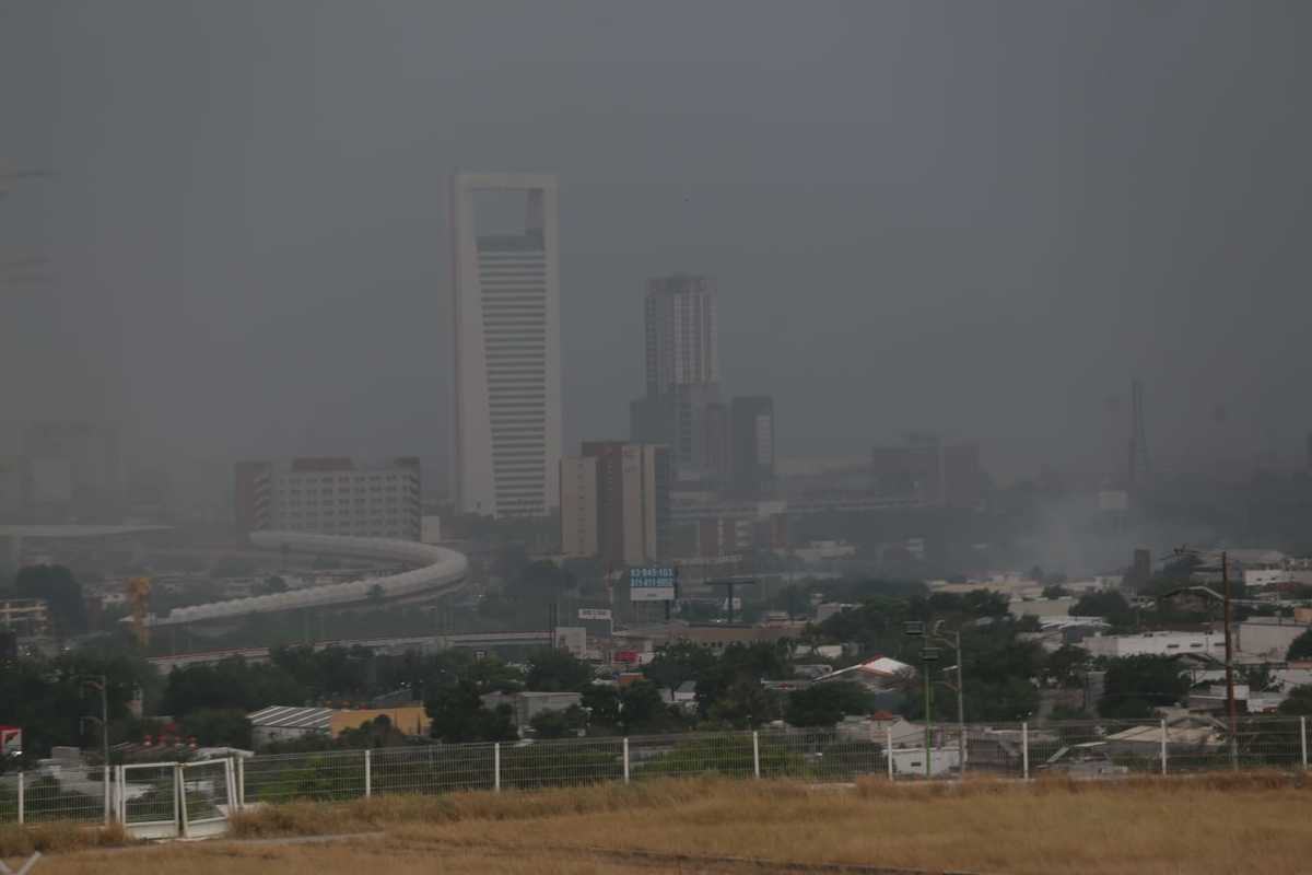 Reportan lluvias en el área metropolitana de Monterrey. Foto: Raúl Palacios
