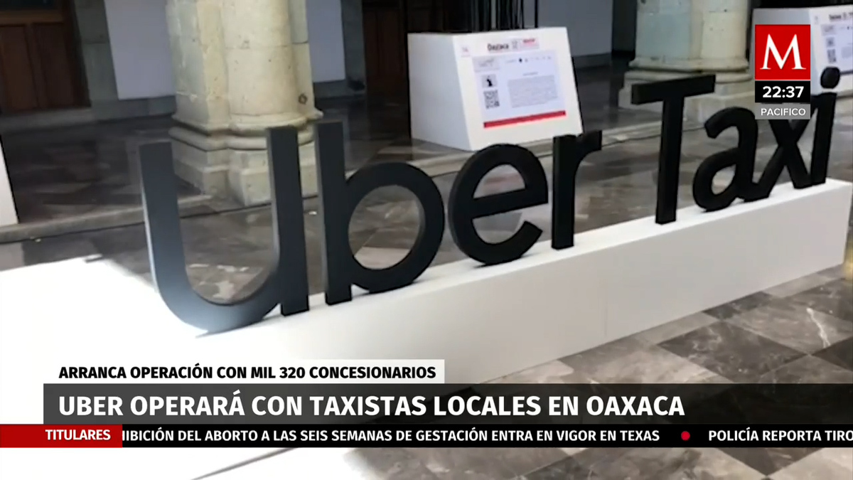 Uber en Oaxaca operará con taxistas locales