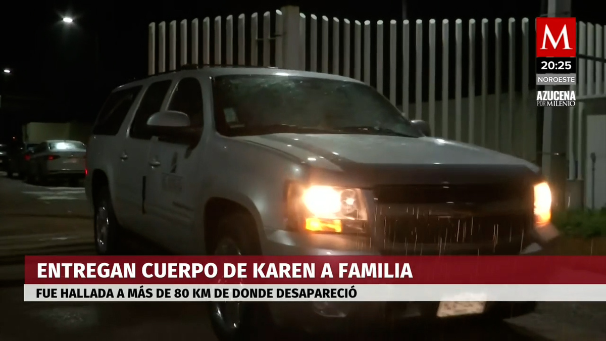 Ultimo adios a Karen tras haber sido arrastrado por la corriente