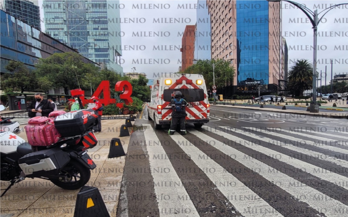 La ambulancia número 15 De la Cruz Roja se encargo de trasladar al bebé y a la mamá al hospital | Ramón Ramírez