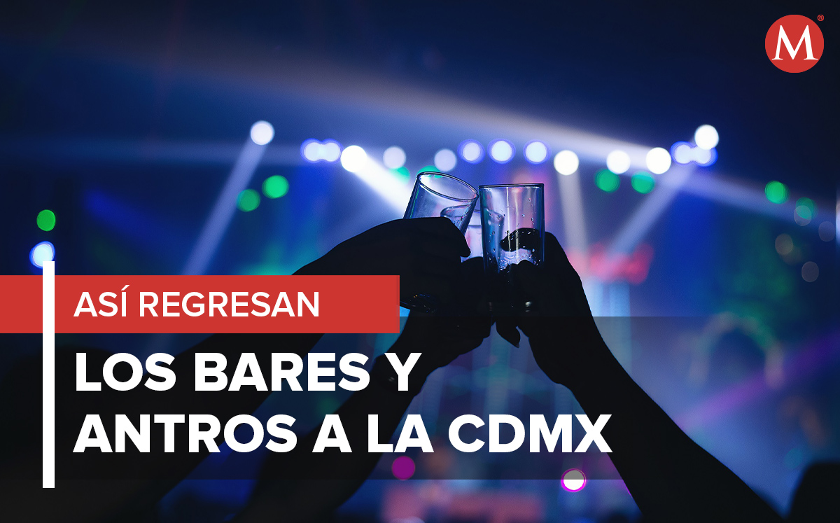 Los bares y antros podrán reabrir tras año y medio de pandemia. (Especial)