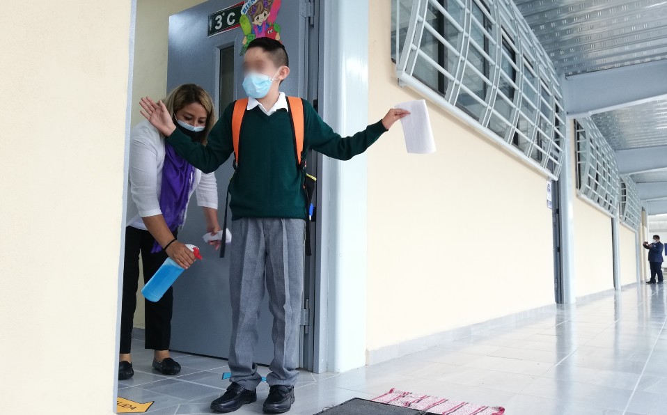 Tras el regreso a clases, en Guanajuato se han detectado ya casos de covid-19 en algunas escuelas. Dany Béjar.