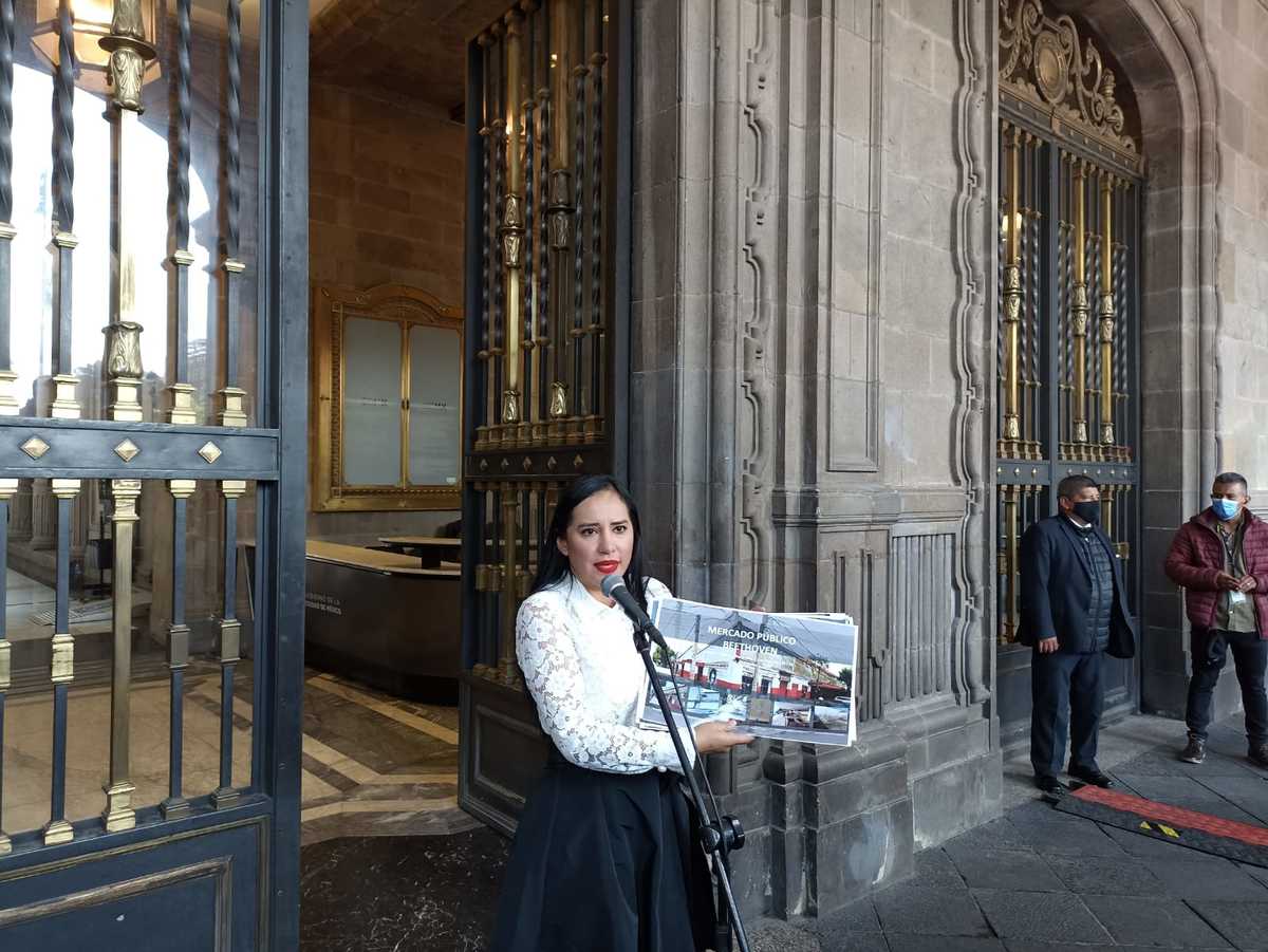 Sandra Cuevas, alcaldesa de Cuauhtémoc, CdMx. | Leonardo Lugo