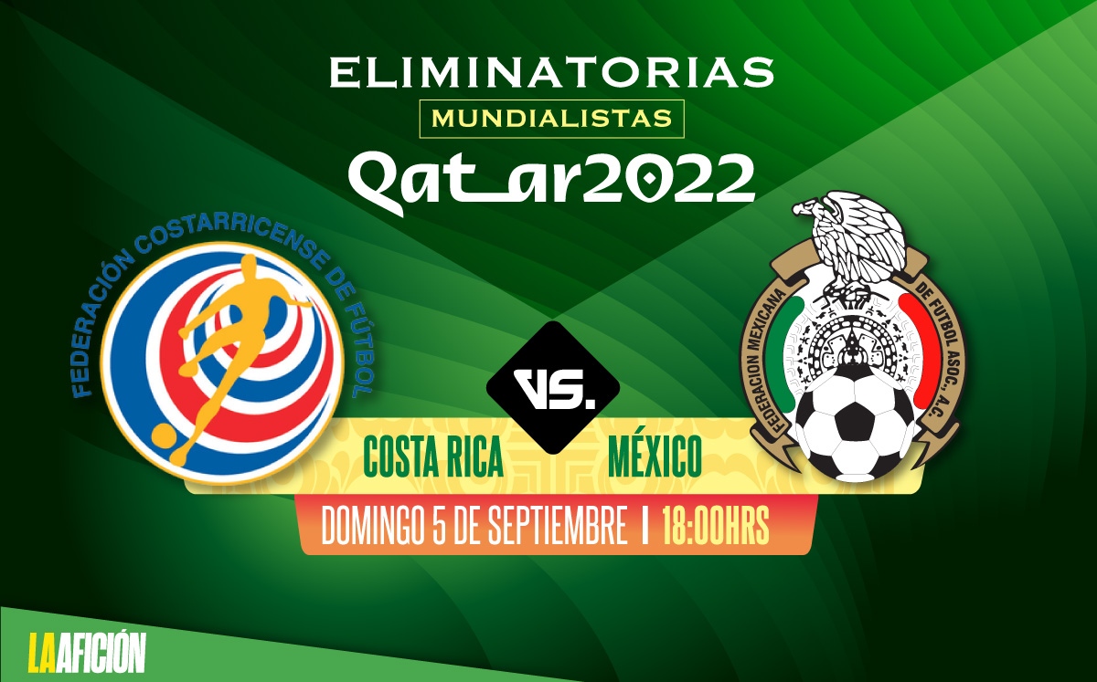 Costa Rica vs México: dónde ver el partido de eliminatorias mundialistas