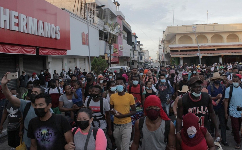 Cuarta caravana con más de 300 migrantes sale desde Chiapas