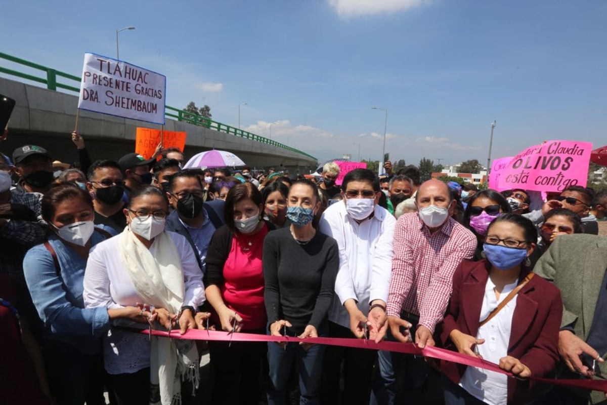 Inauguración del Puente Vehicular Periférico Sur-Oriente. | Jorge Carballo