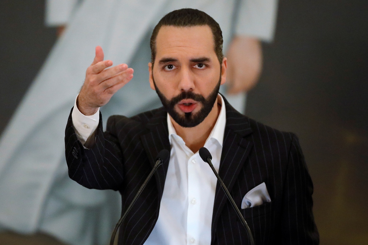 Nayib Bukele, presidente de El Salvador. (Reuters / Archivo)