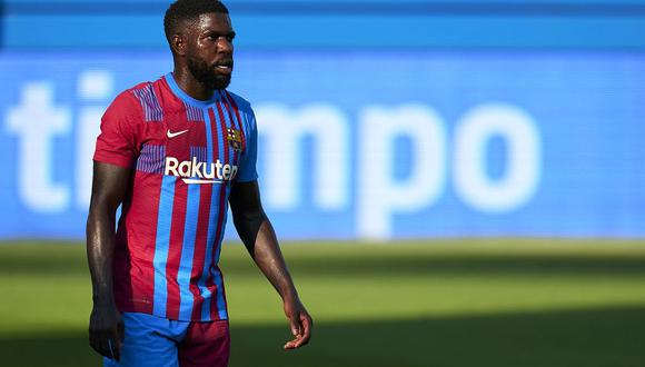Samuel Umtiti, defensa del Barcelona (AFP)