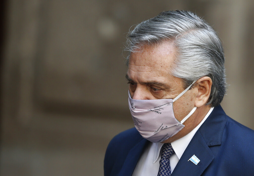 Alberto Fernández, presidente de Argentina. (AP / Archivo)