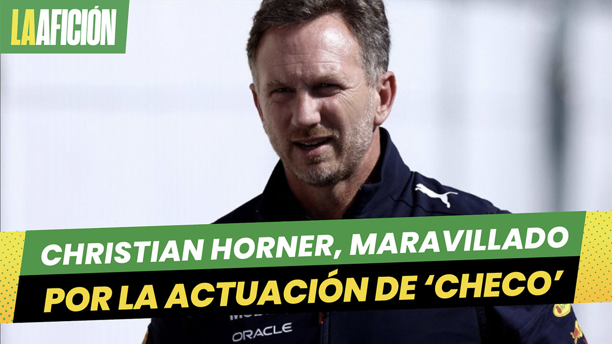 Christian Horner, maravillado por la actuación de Checo Pérez