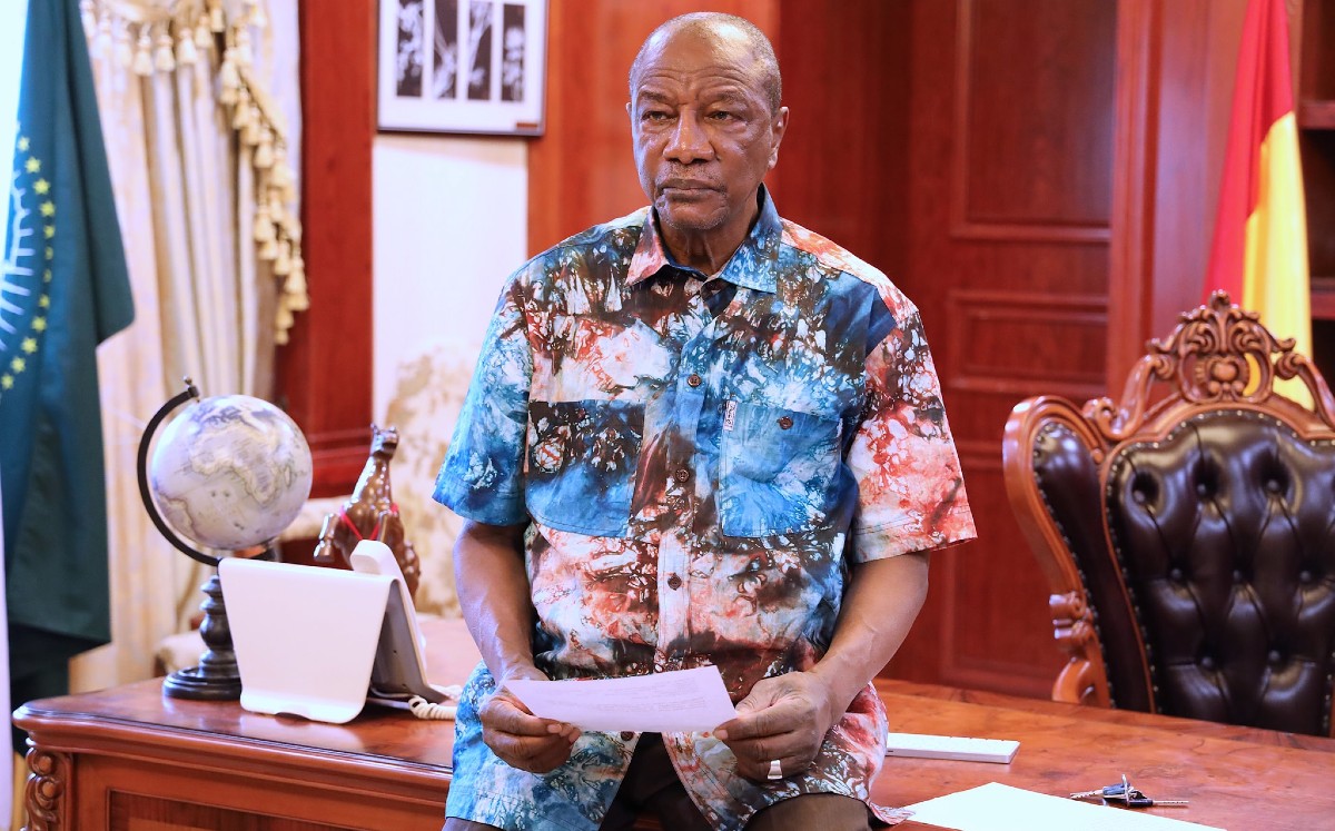 El Grupo de Fuerzas Especiales del Ejército de Guinea afirmó haber capturado a Alpha Condé. | Facebook