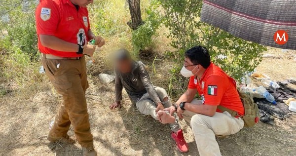 Migrantes en Tamaulipas son rescatados en Camargo; fueron abandonados.