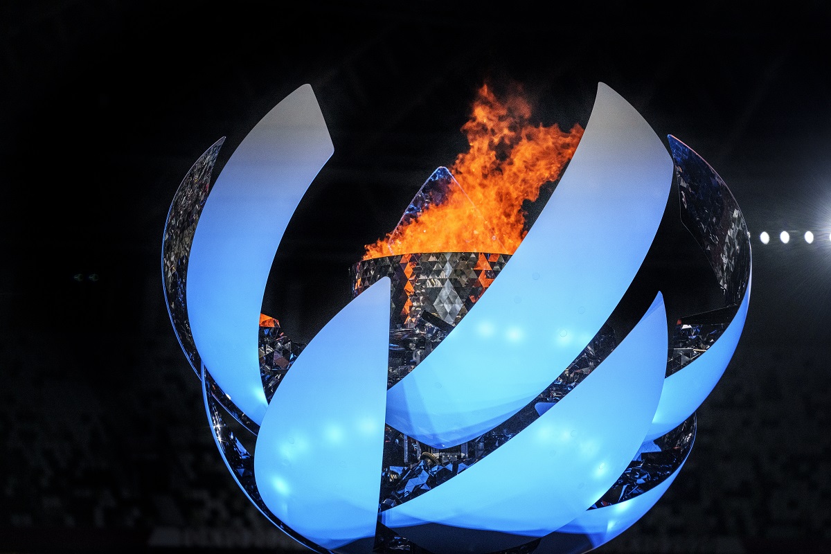 Pebetero de los Juegos Paralímpicos de Tokio 2020 (AP)