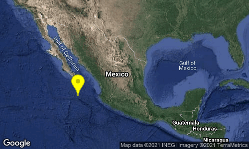 SSN registra sismo en Baja California Sur con magnitud 5.3 | Twitter