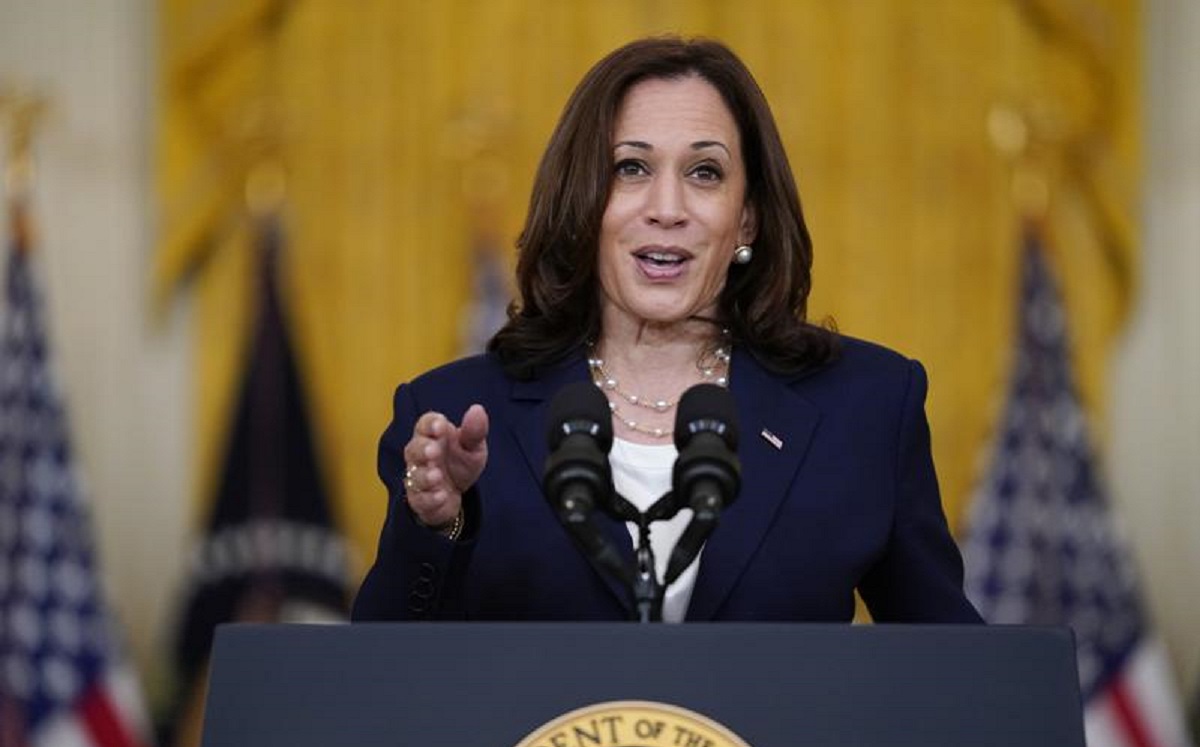 Vicepresidenta Kamala Harris. (AP)