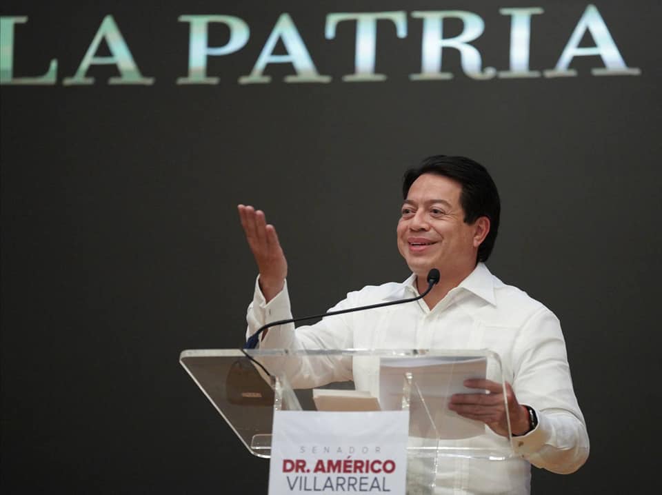 Dirigente nacional de Morena, Mario Delgado Carillo (Redes sociales)