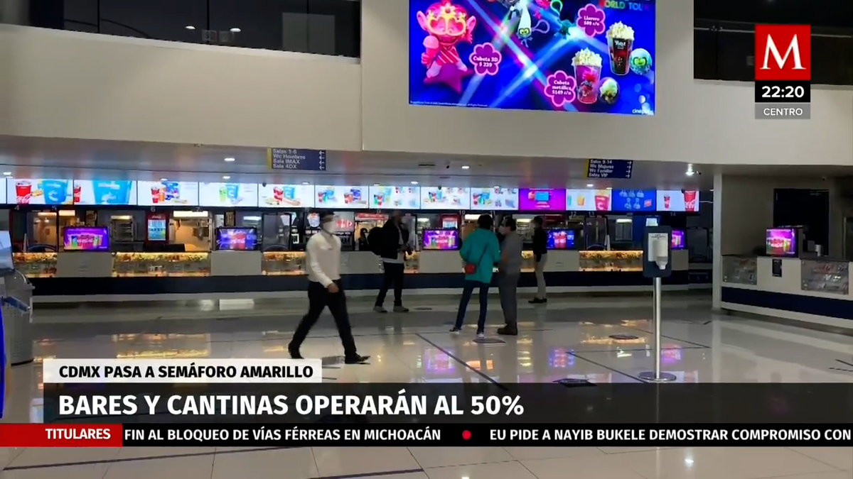 En CdMx, reabrirán bares y restaurantes al 50%