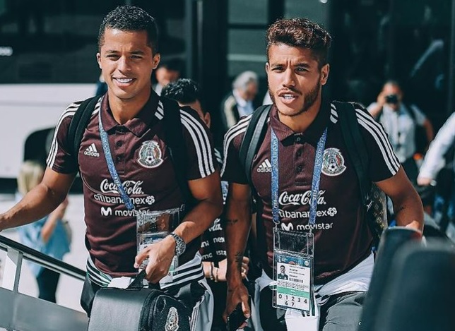 Giovani y Jonathan Dos Santos (Instagram: @oficialgio)
