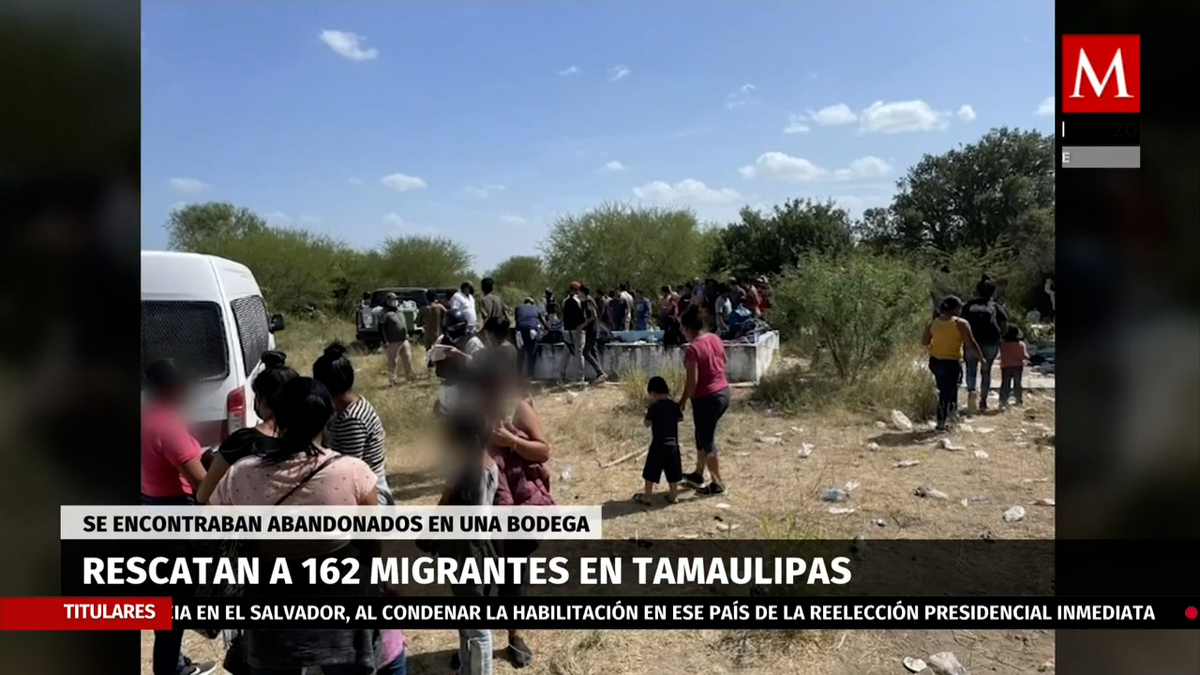 Migrantes en Tamaulipas son rescatados en Camargo; fueron abandonados