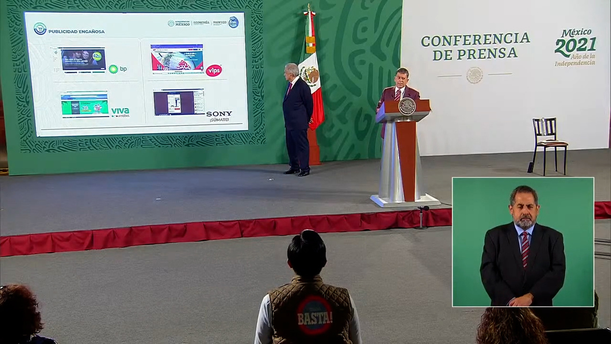 Profeco exhibe publicidad engañosa de BP, Vips, Viva Aerobus y Sony