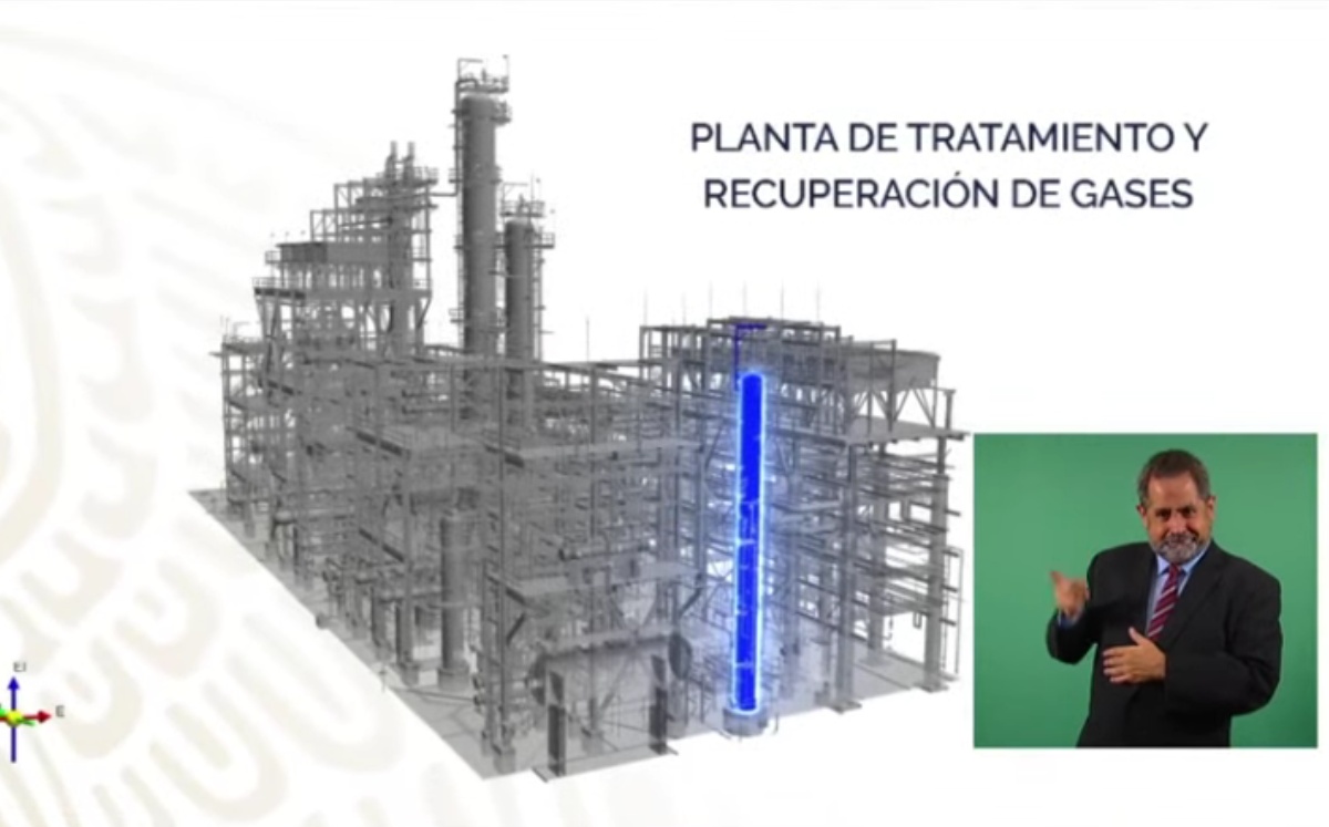 Refinería de Dos Bocas, en Tabasco, avance de obra. Foto: ESPECIAL