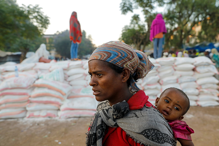La región de Tigray en Etiopía se enfrenta a una emergencia de hambre. |Reuters
