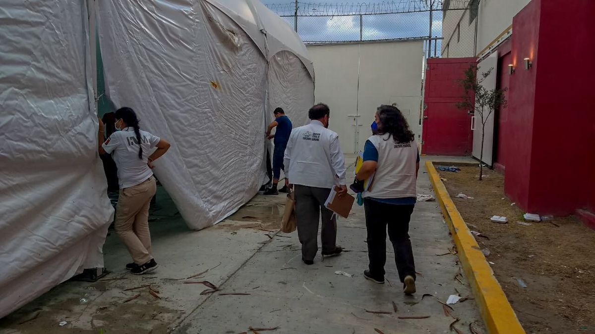 Susana Mendez, presidente de la CEDH, dijo que se detectó una alimentación insuficiente o inadecuada. Foto: Especial