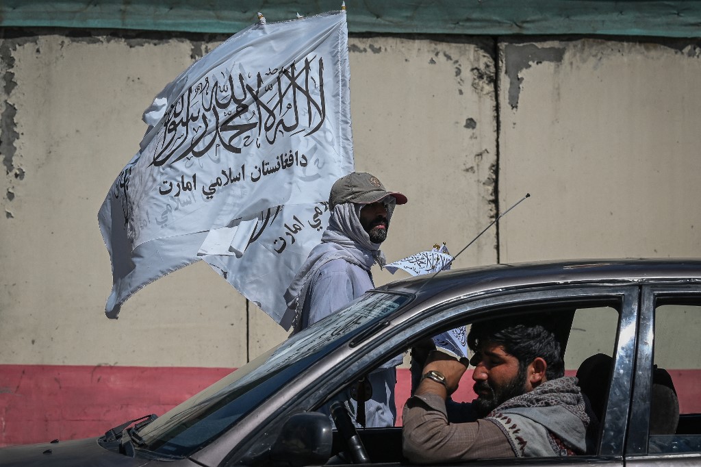 Los talibanes ya controlaban el 90 por ciento del territorio tras la caída del gobierno afgano. (AFP)